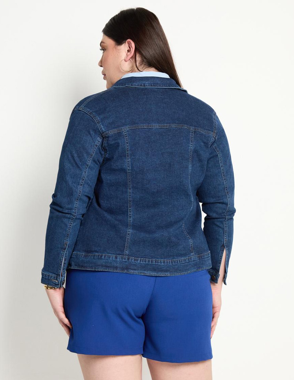 Chamarra de mezclilla para mujer 4