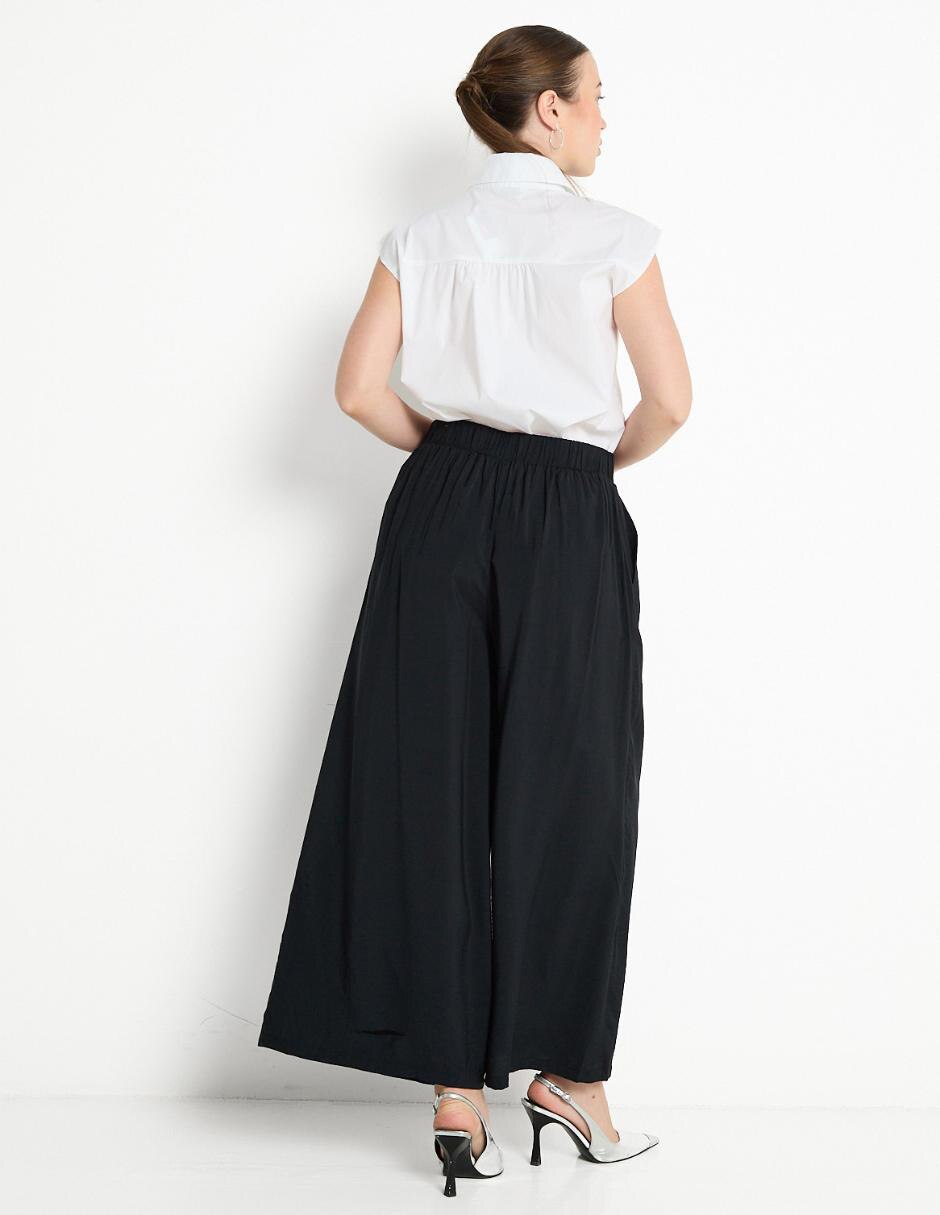Pantalón relaxed amplio para mujer