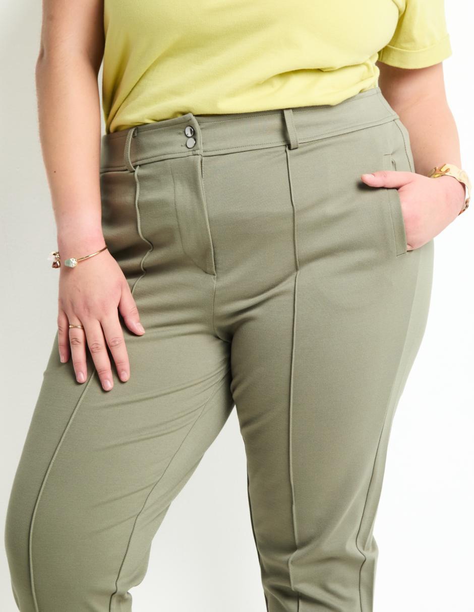 Pantalón straight para mujer 2