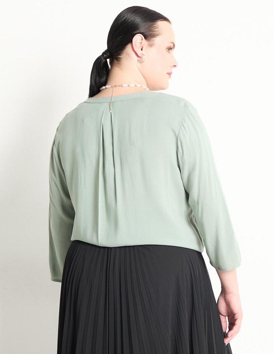 Blusa manga 3/4 para mujer 2