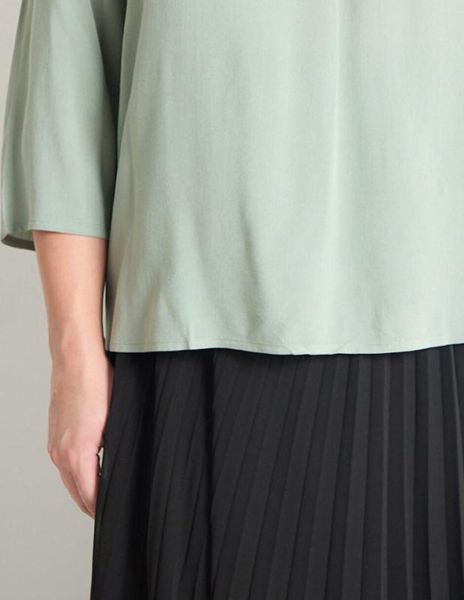 Blusa manga 3/4 para mujer 5