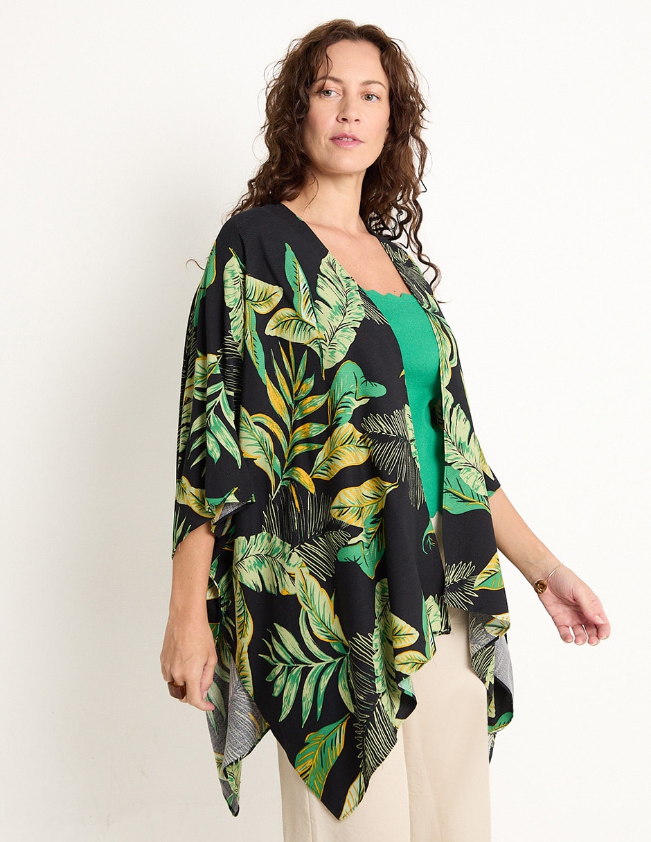 Salida de playa con estampado floral para mujer Salida de playa con estampado floral para mujer