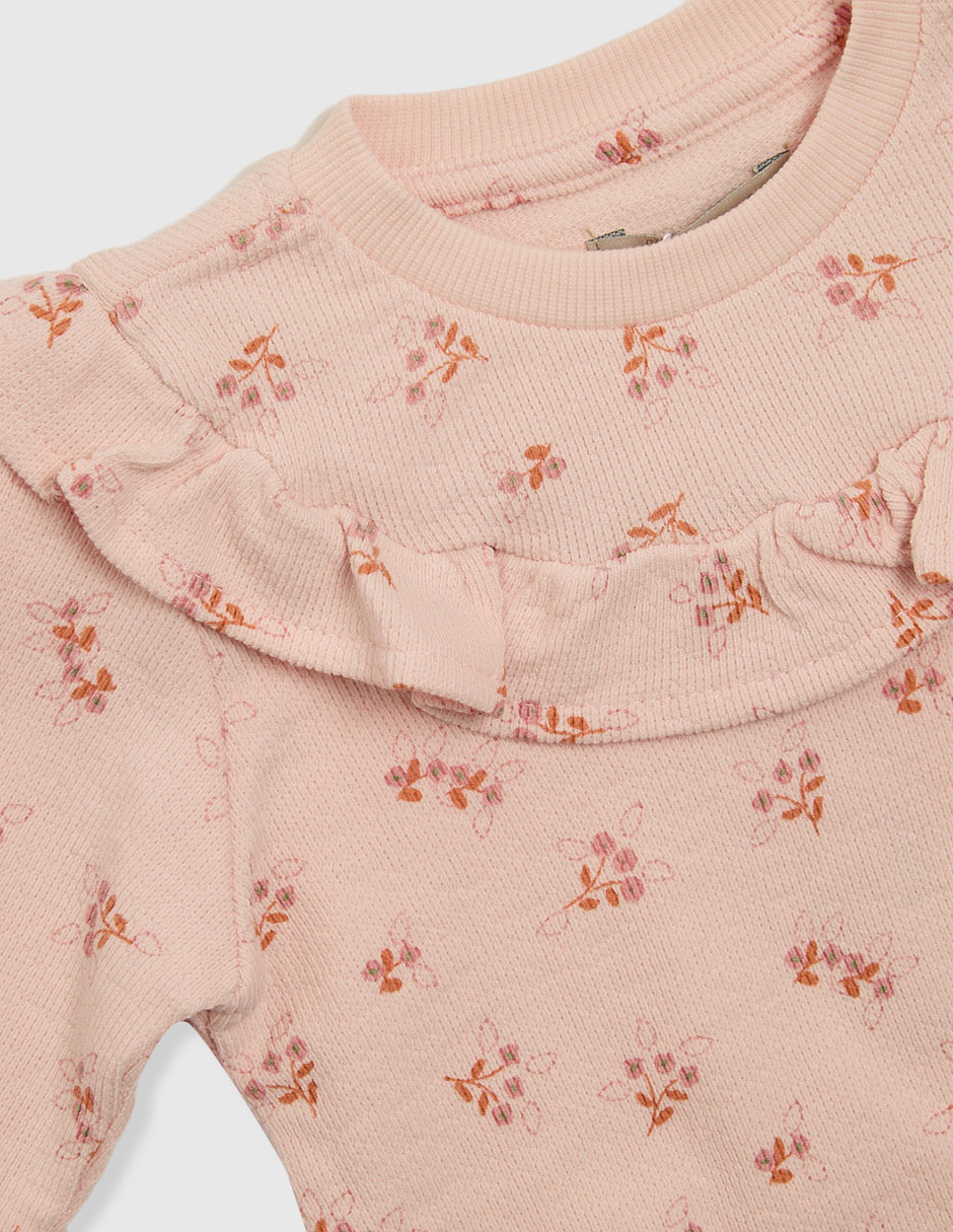 Conjunto de algodón para bebé niña 2 piezas 3