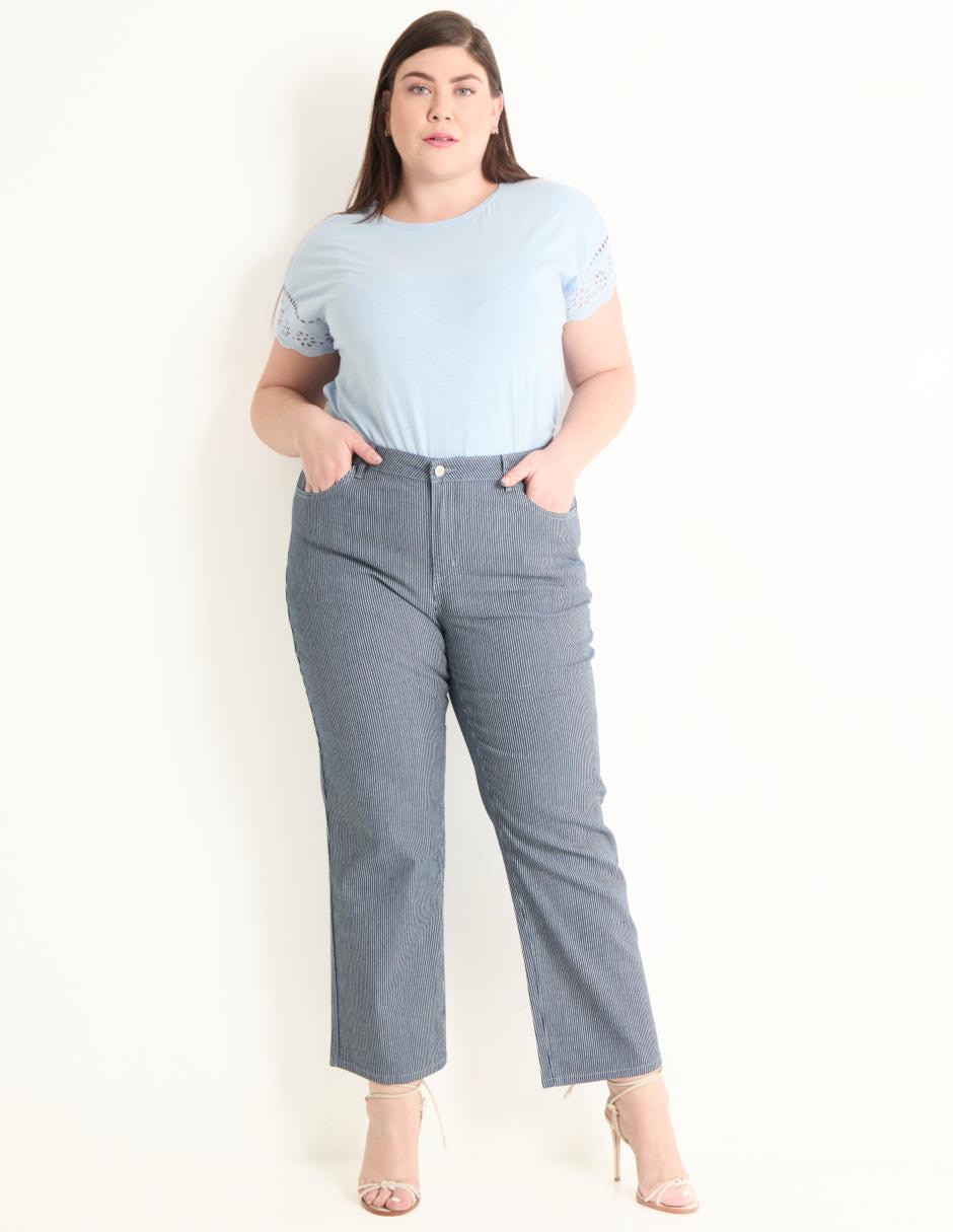 Jeans straight para mujer