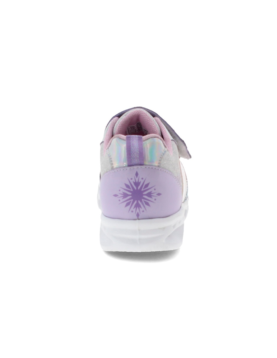 Tenis con luz para niña Elsa y Ana