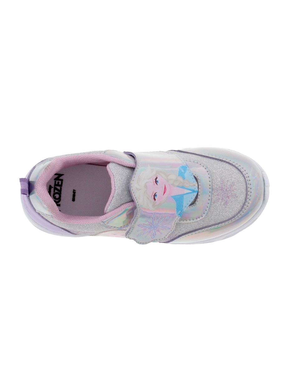 Tenis con luz para niña Elsa y Ana 6