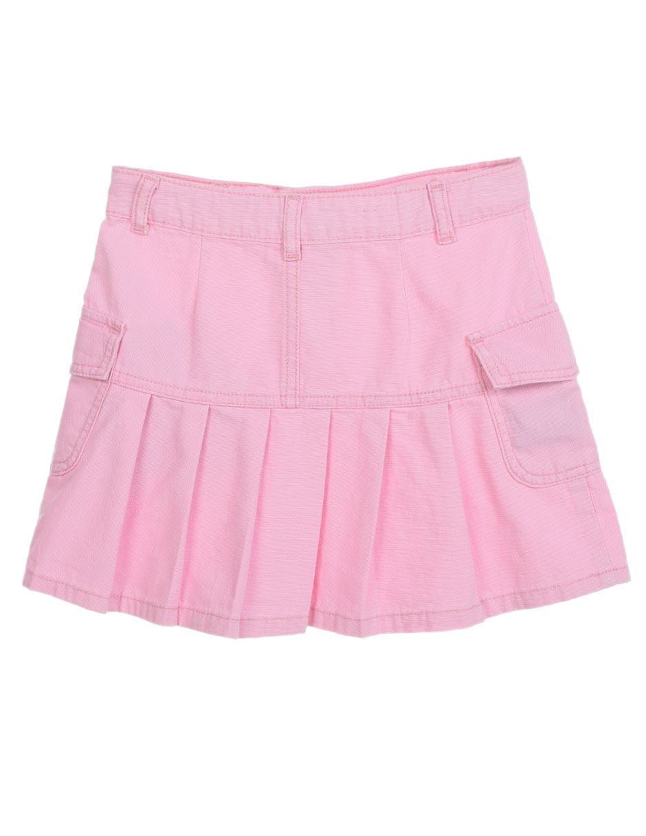 Falda de algodón para niña
