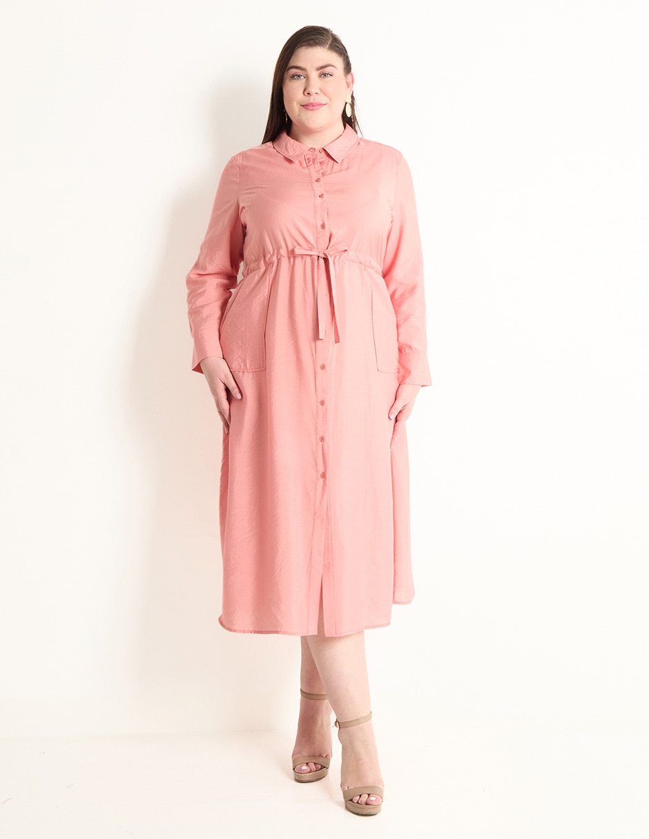 Vestido midi casual para mujer Vestido midi casual para mujer