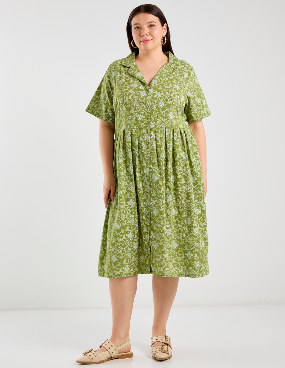 Vestido crop casual para mujer