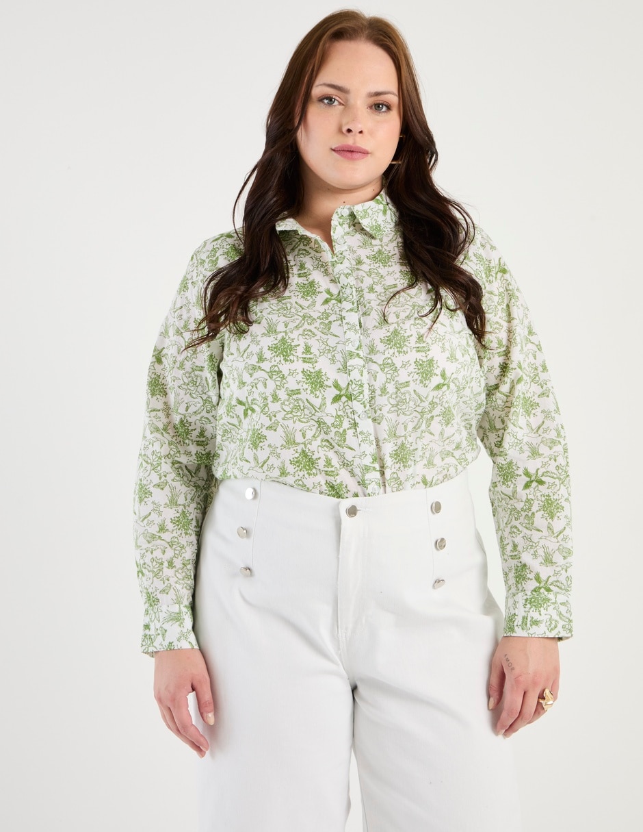 Blusa manga larga para mujer Blusa manga larga para mujer