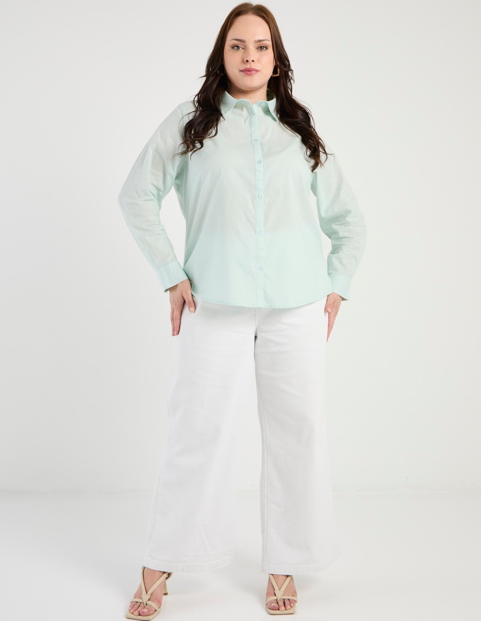 Blusa manga larga para mujer 3