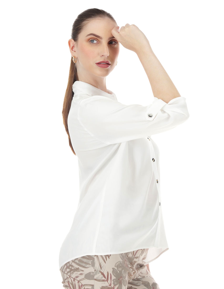 Blusa manga 3/4 para mujer 7