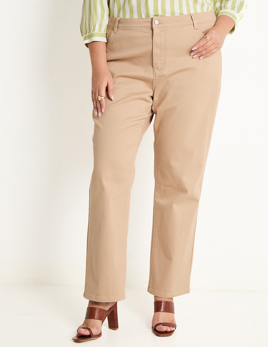 Pantalón straight para mujer Pantalón straight para mujer