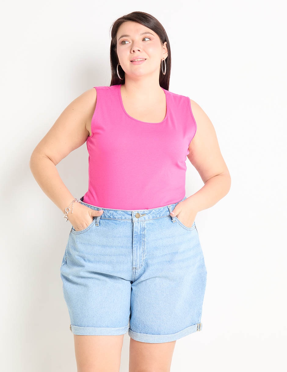 Bermuda de mezclilla para mujer Bermuda de mezclilla para mujer