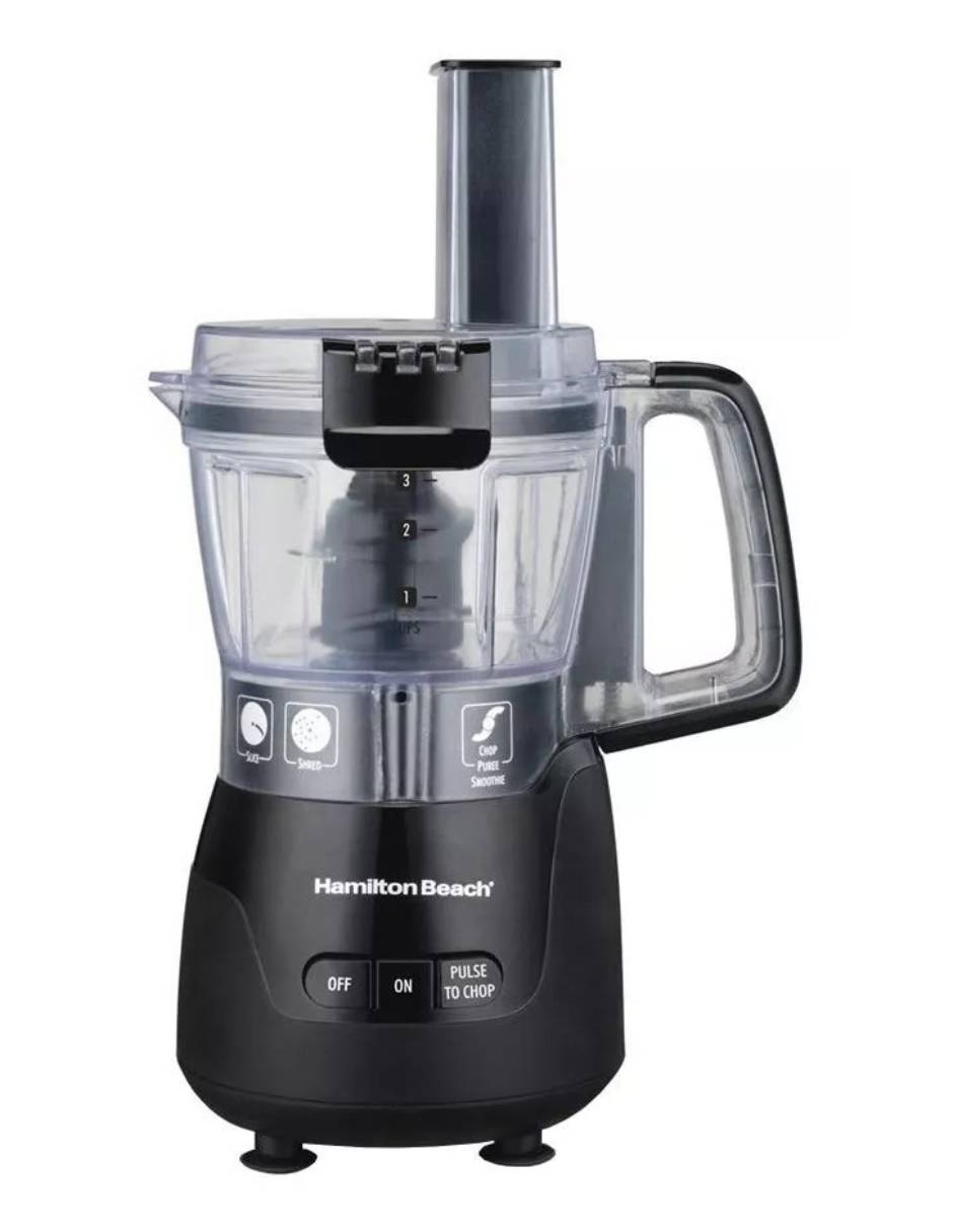 Procesador de alimentos Hamilton Beach cuchillas de acero inoxidable