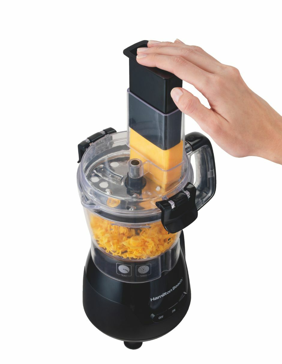 Procesador de alimentos Hamilton Beach cuchillas de acero inoxidable