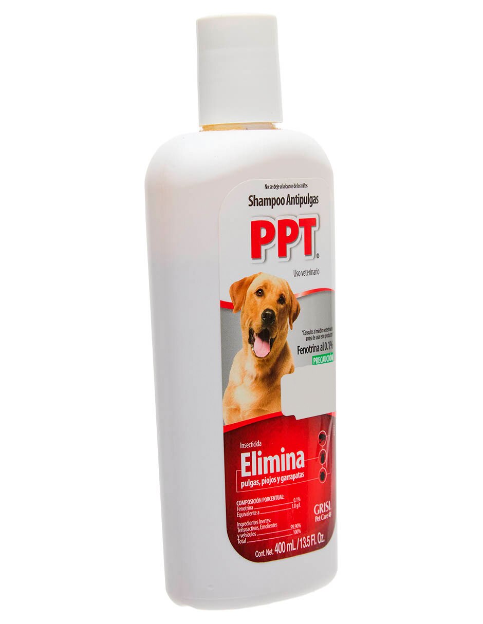 Shampoo antipulgas para perro 2