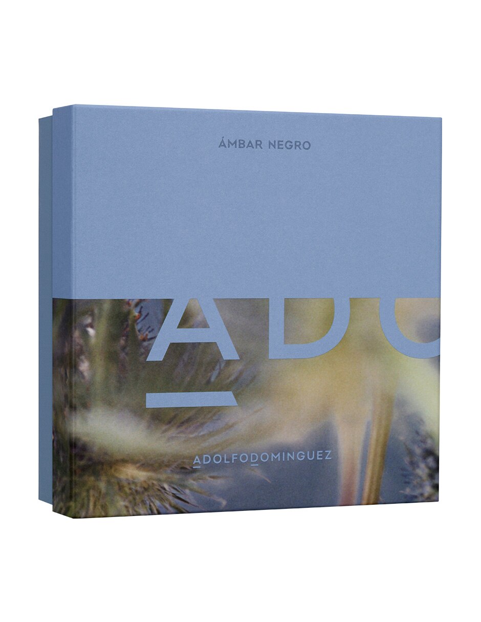 Set Eau de parfum Adolfo Dominguez Ámbar Negro para hombre