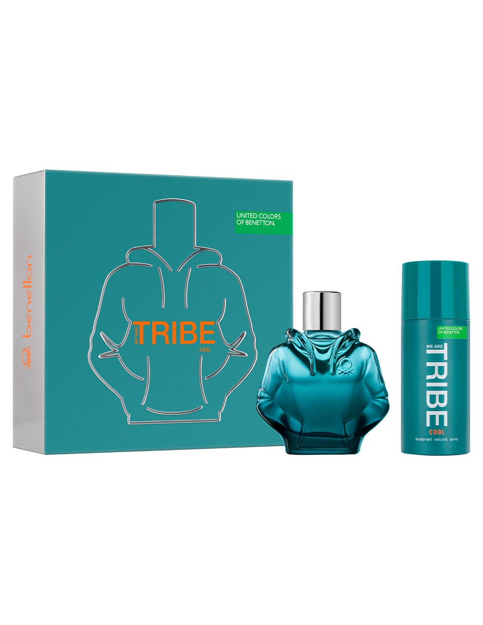 Set Eau de toilette Benetton We Are Tribe Cool para hombre