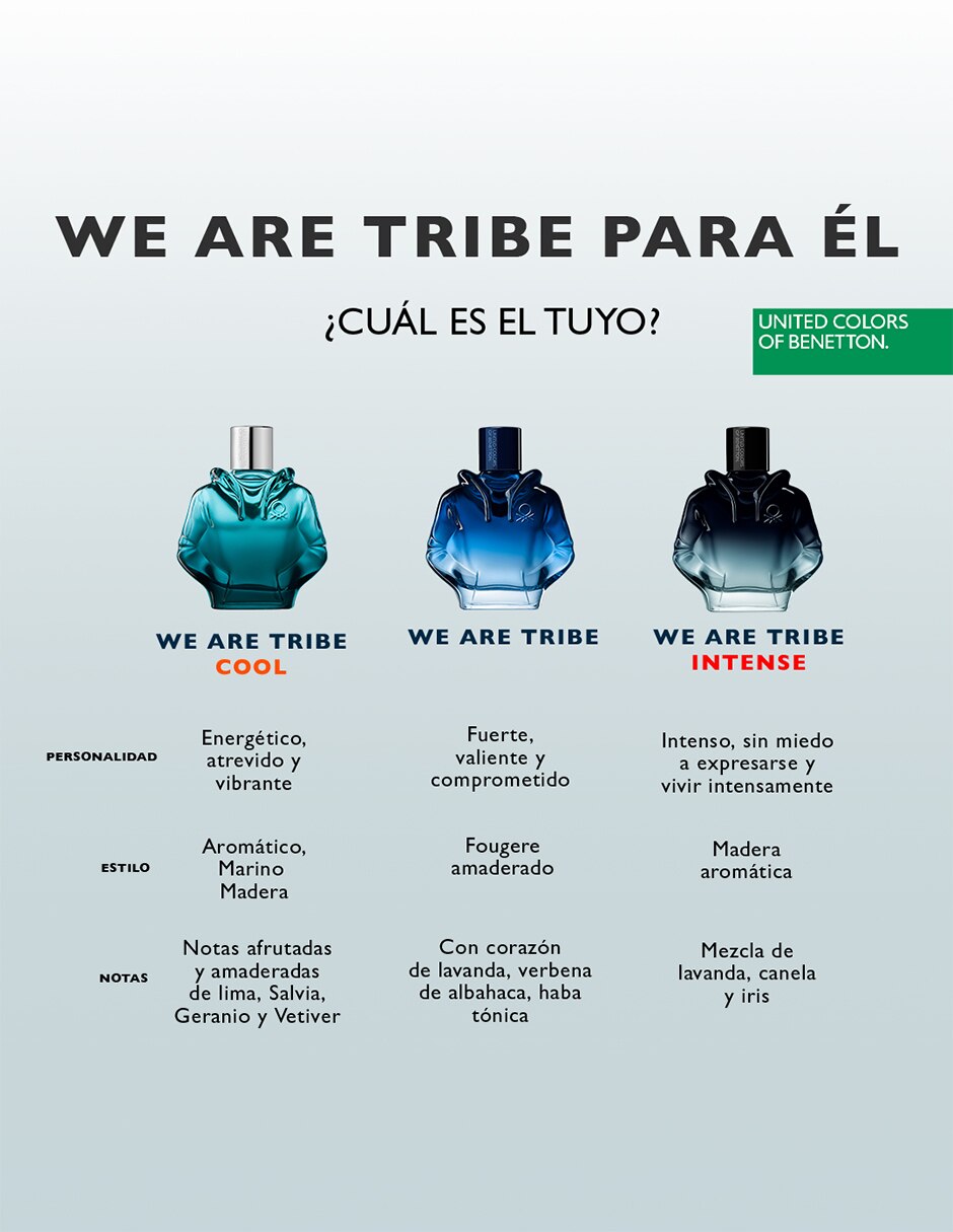 Set Eau de toilette We Are Tribe Intense para hombre 7