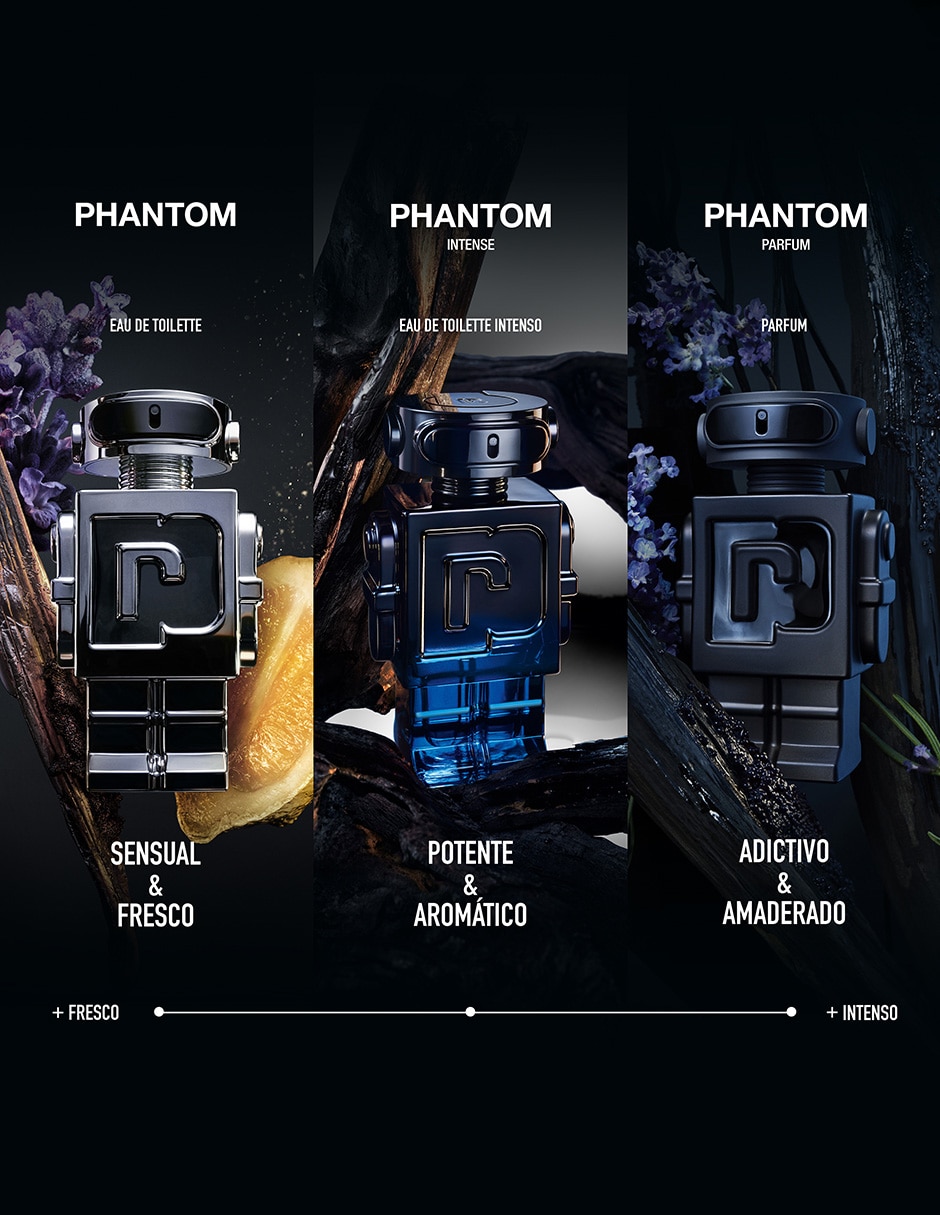 Set Eau de toilette Phantom Intense para hombre