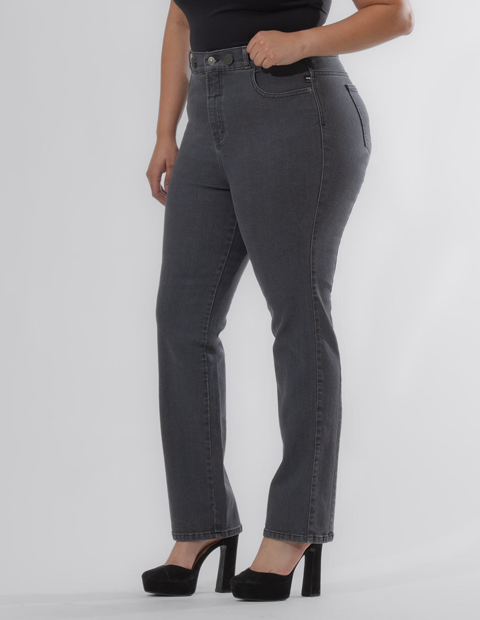 Jeans straight para mujer 5
