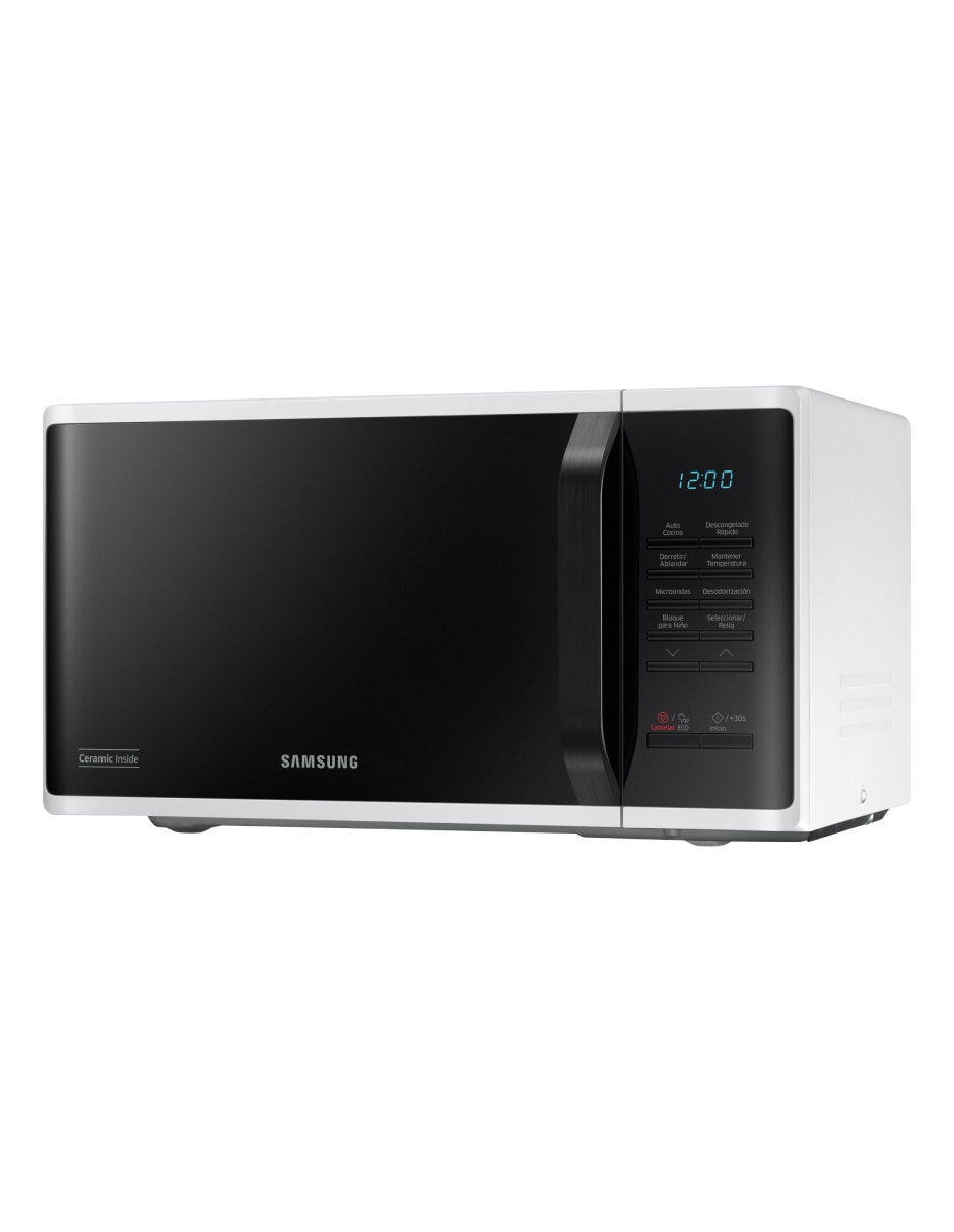 Horno de microondas convencional modelo MS23K3513AW/AX de 0.8 pies cúbicos Horno de microondas convencional modelo MS23K3513AW/AX de 0.8 pies cúbicos