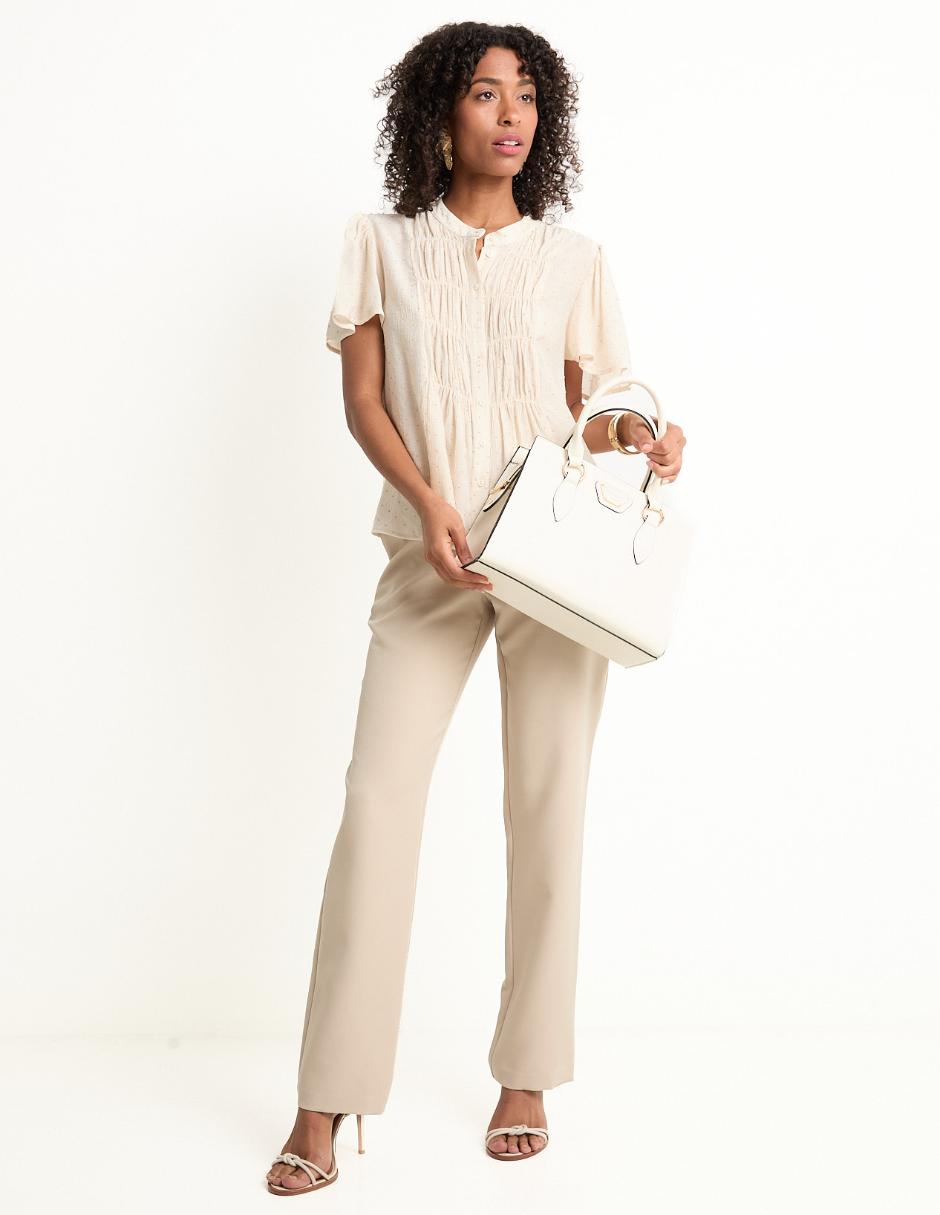 Pantalón de vestir slim para mujer 3