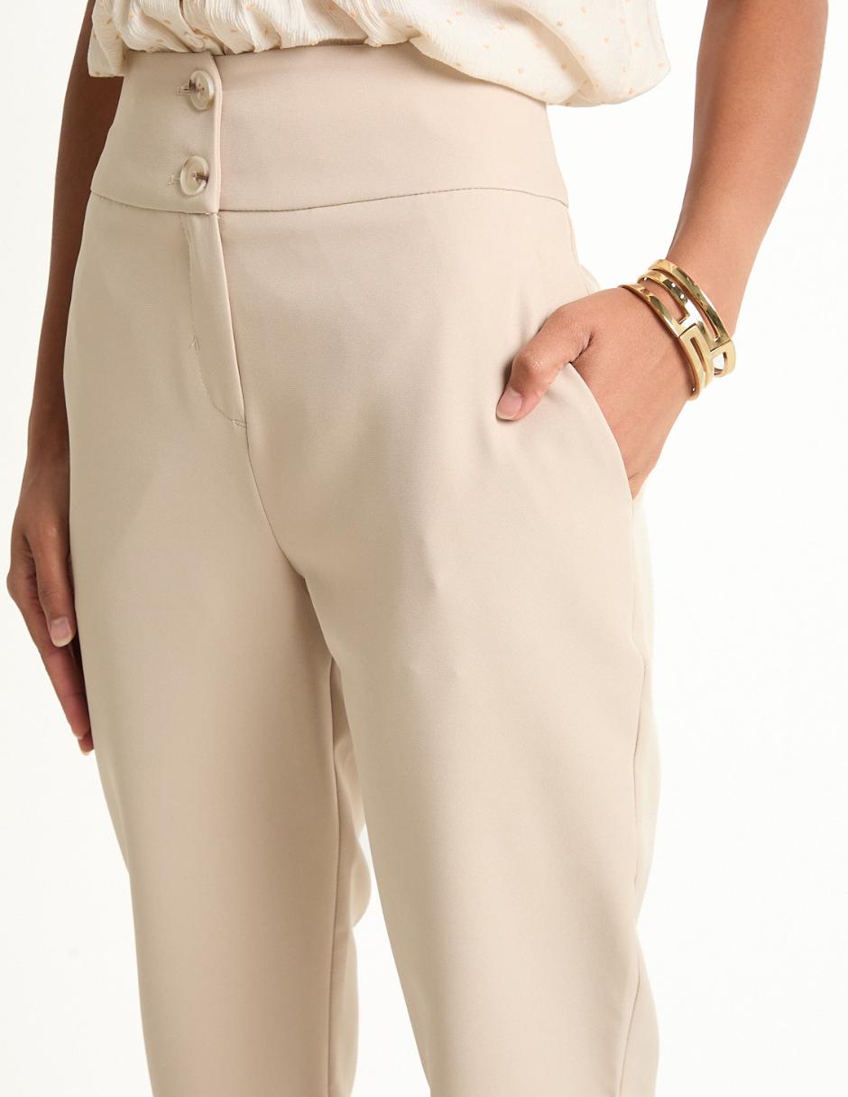 Pantalón de vestir slim para mujer 2