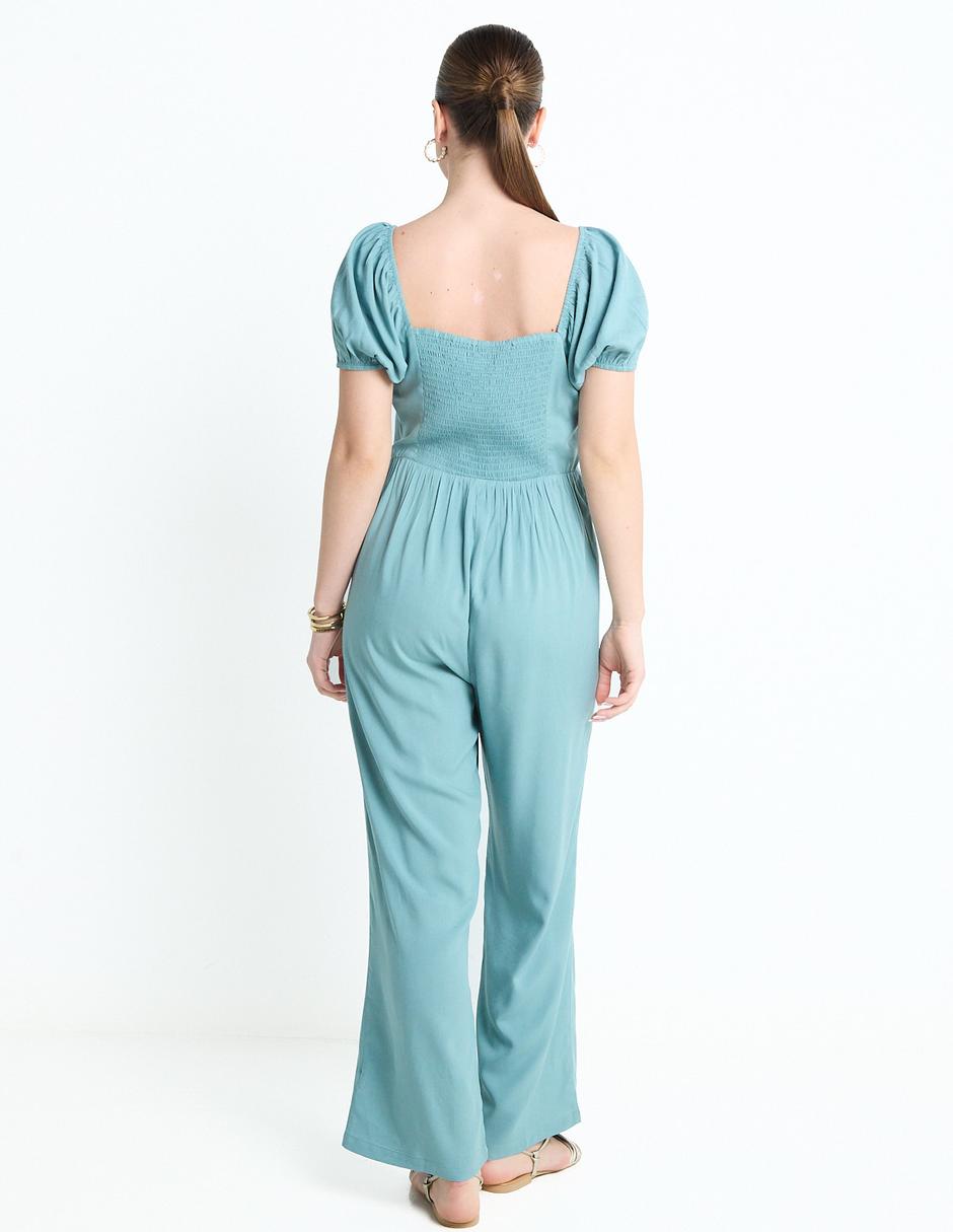 Jumpsuit estampado floral para mujer 2
