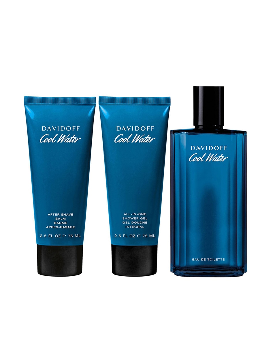 Set Eau de toilette Cool Water Man para hombre Set Eau de toilette Cool Water Man para hombre