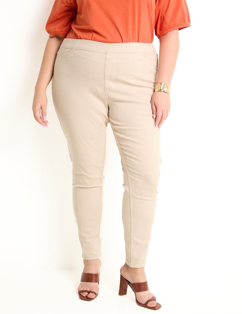 Jeans skinny corte cintura para mujer Jeans skinny corte cintura para mujer