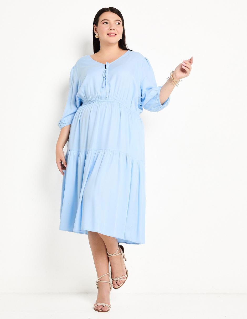 Vestido midi casual para mujer 3