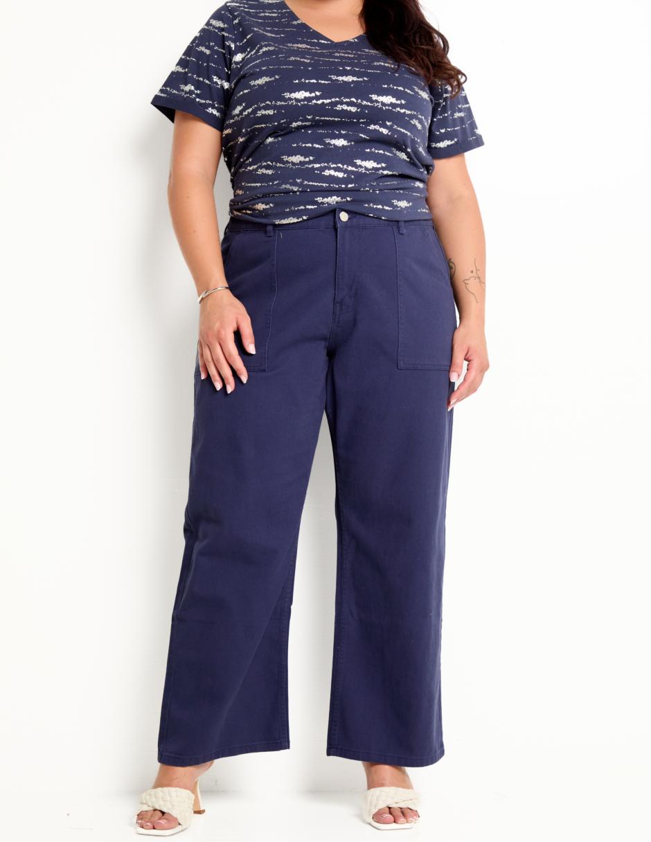 Pantalón relaxed amplio para mujer Pantalón relaxed amplio para mujer