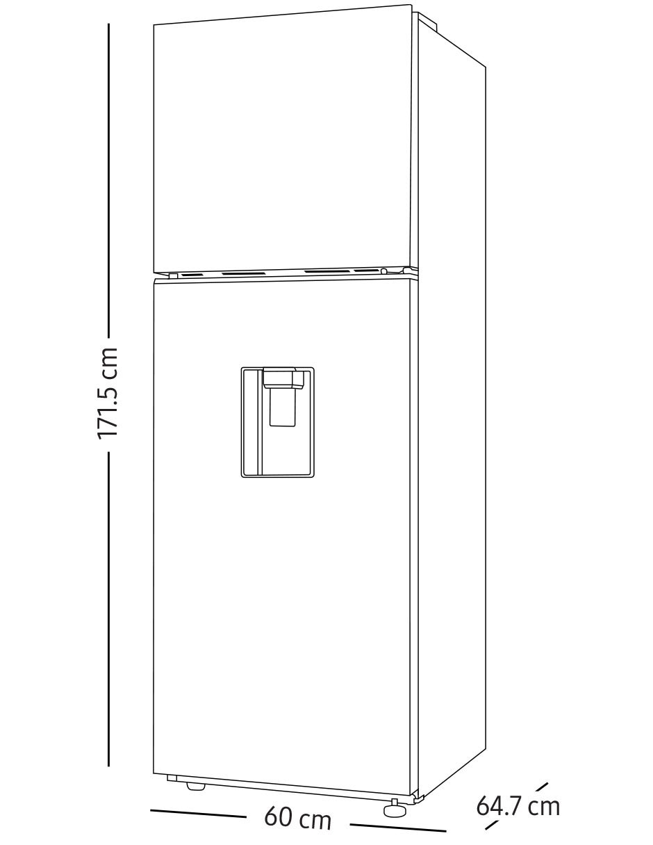 Refrigerador Samsung 11 pies cúbicos inverter no frost RT31DG5724B1EM