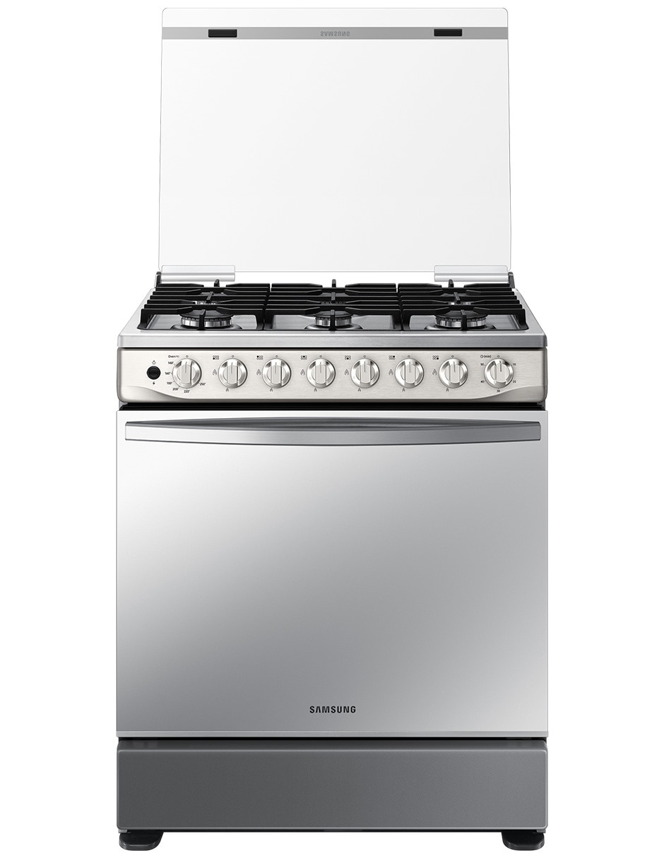 Estufa de piso a Gas natural/lp De Piso 76.7 cm NX52T5412MS/AX de 6 quemadores 1