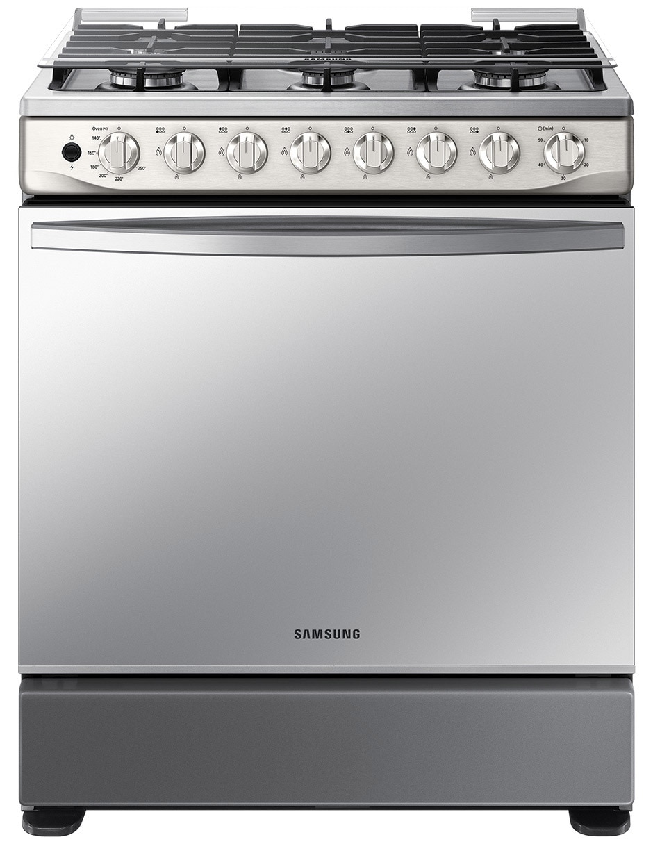 Estufa de piso a Gas natural/lp De Piso 76.7 cm NX52T5412MS/AX de 6 quemadores 2