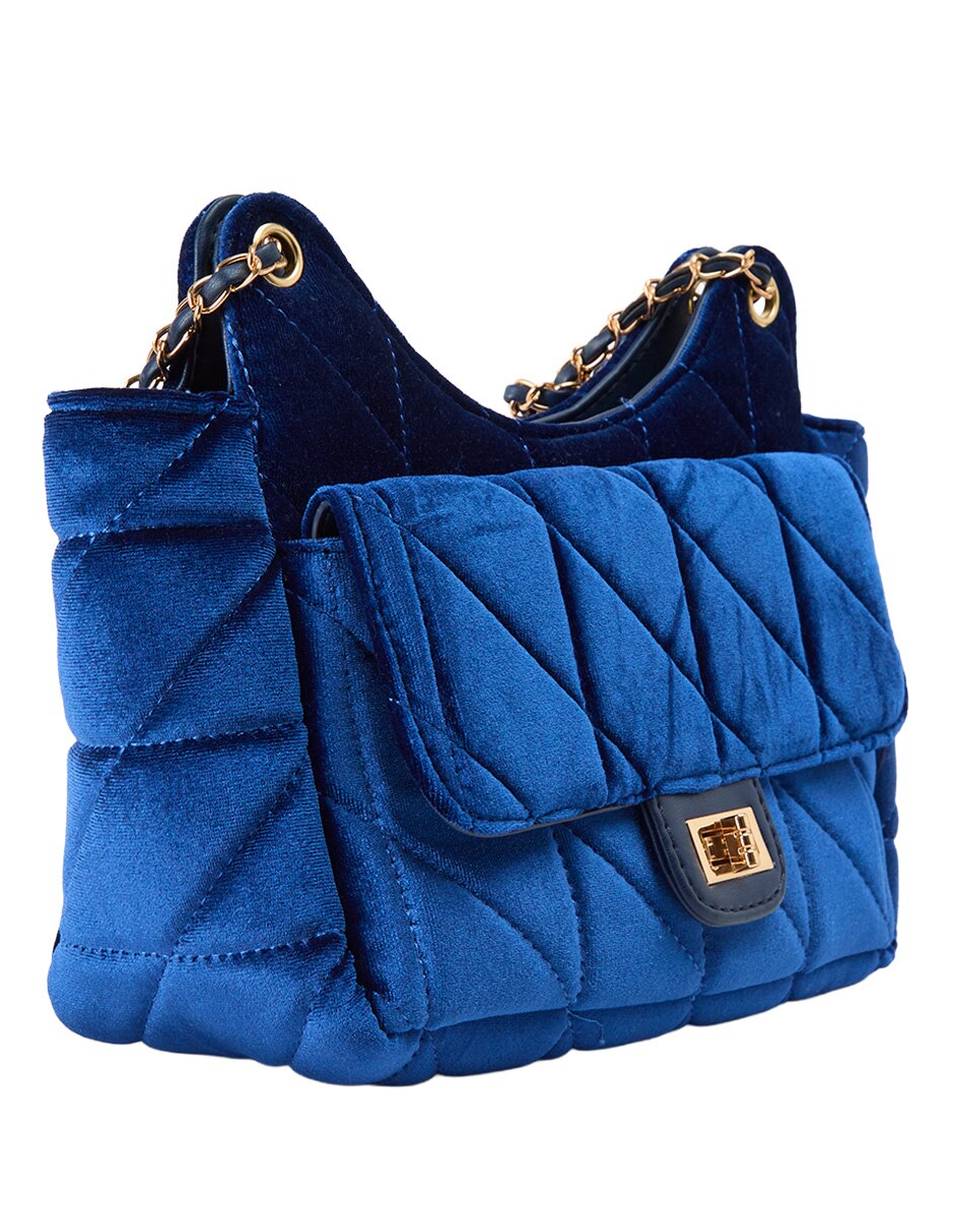 Bolsa crossbody de terciopelo para mujer 5