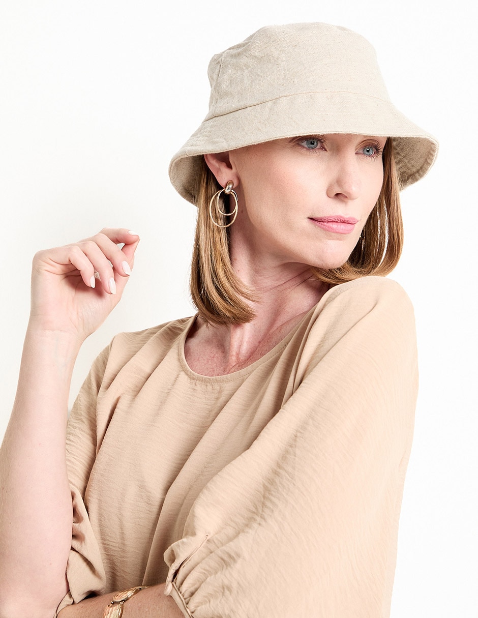 Gorro bucket casual para mujer 4