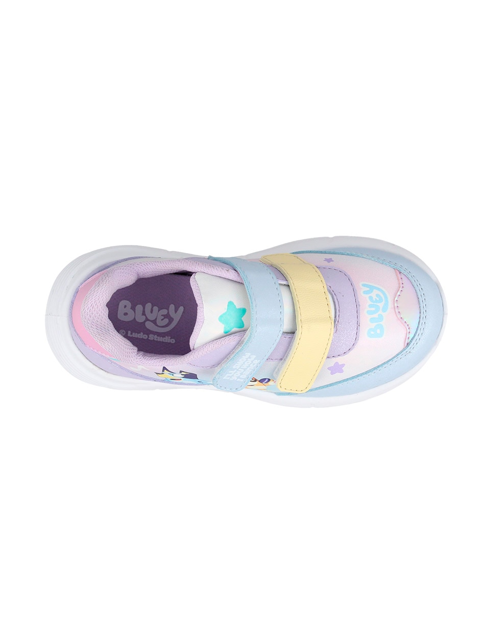 Tenis con luz para niña Bluey