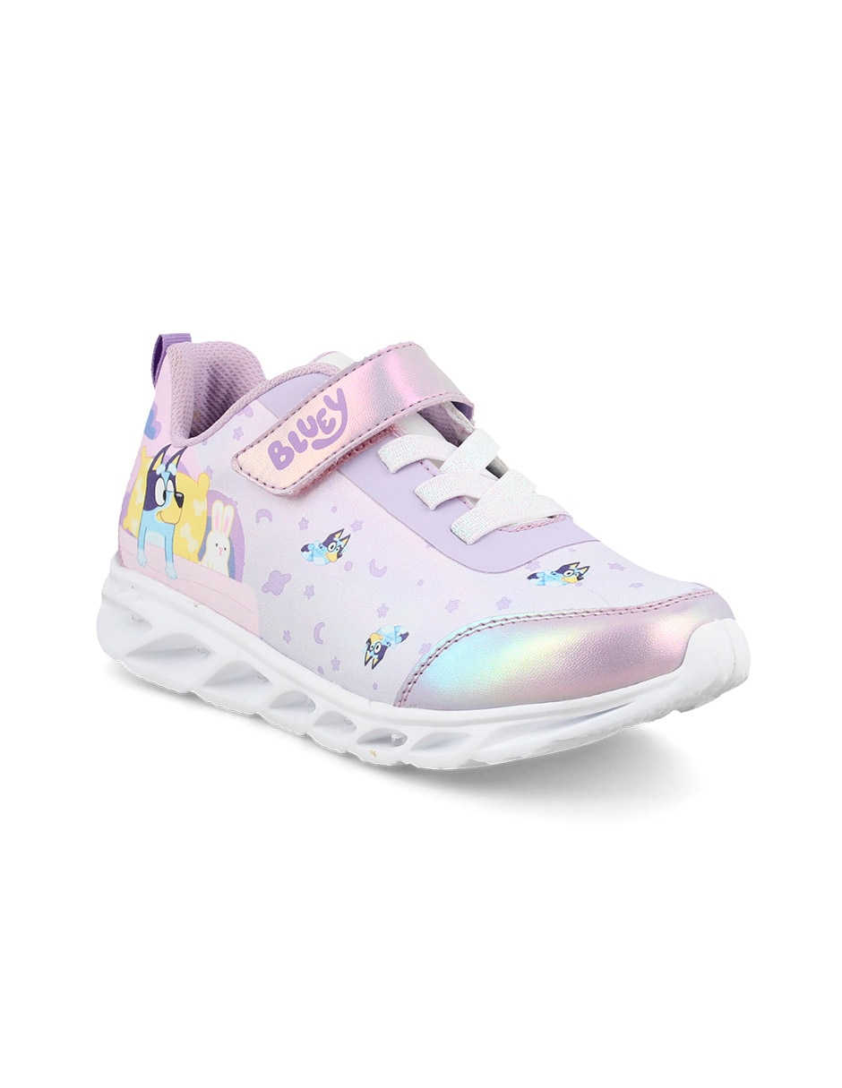 Tenis con luz para niña Bluey