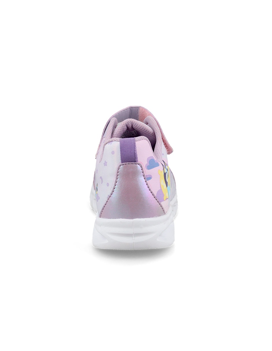 Tenis con luz para niña Bluey