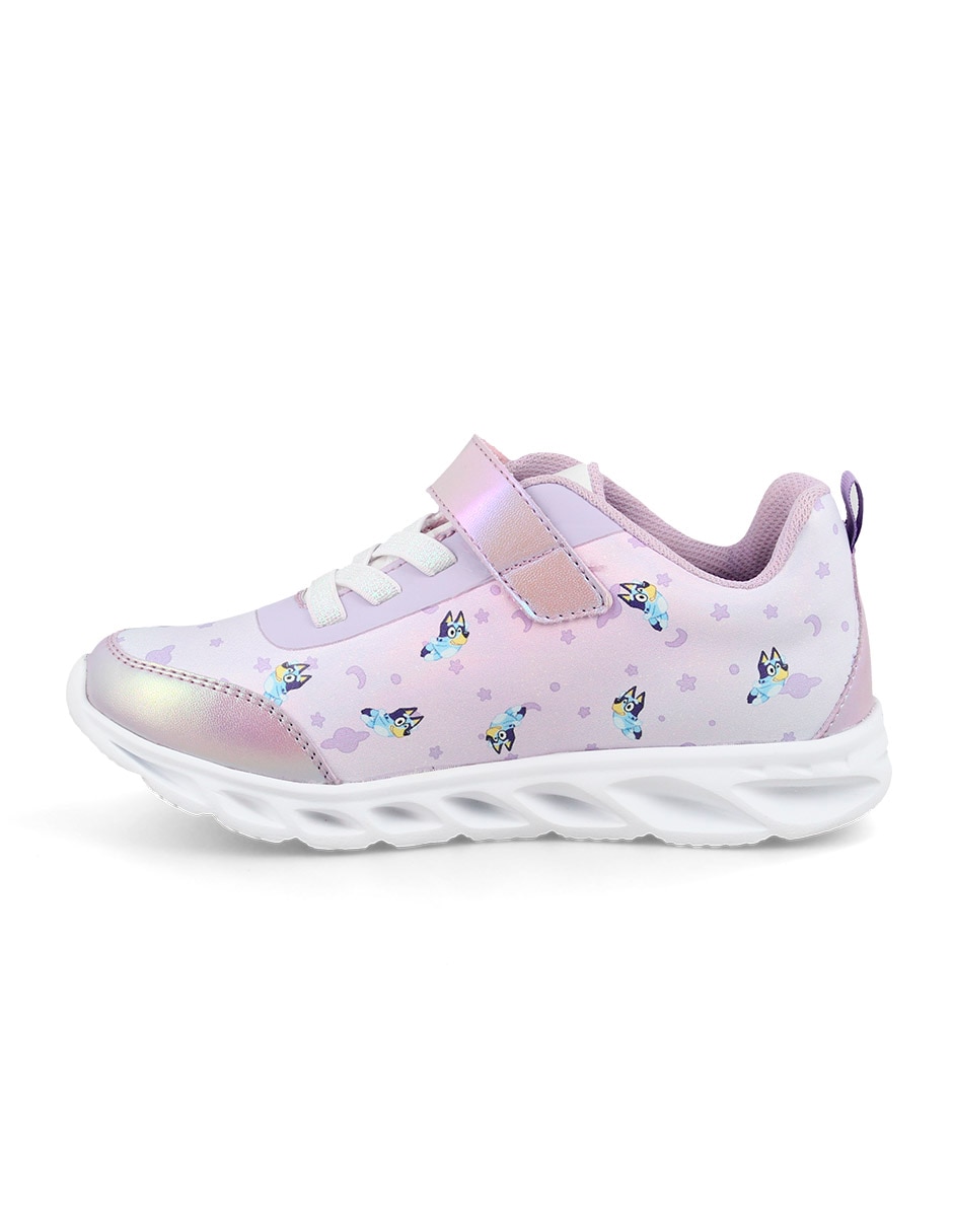 Tenis con luz para niña Bluey