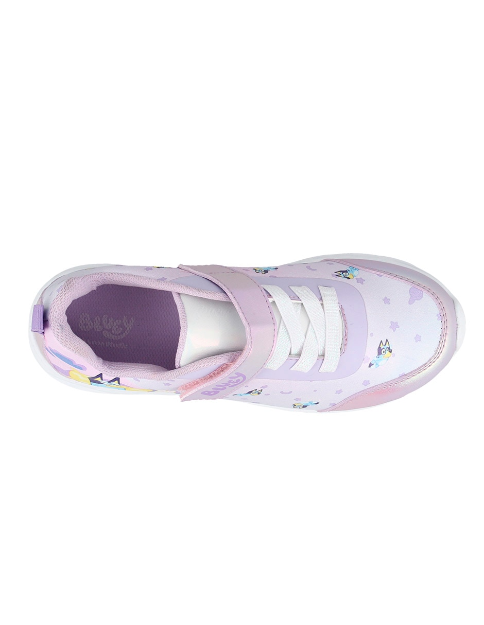 Tenis con luz para niña Bluey