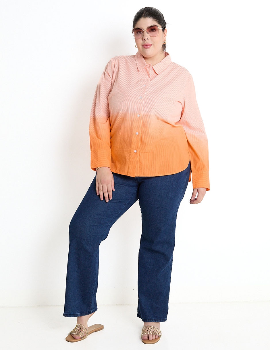 Jeans straight para mujer