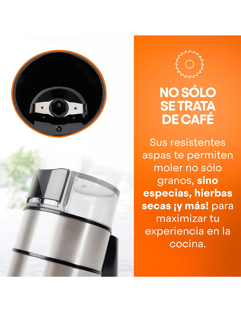 Molino para café de acero inoxidable