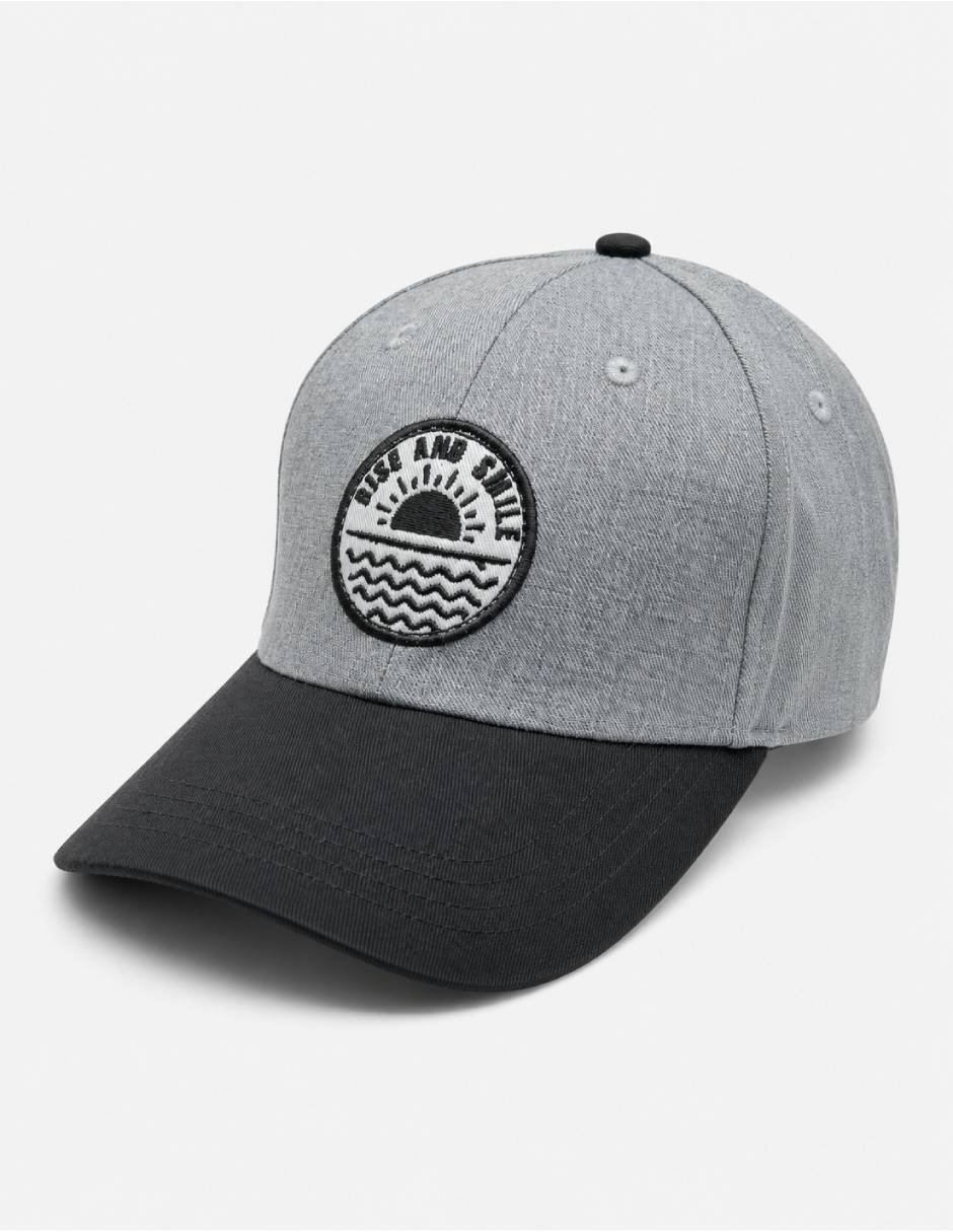 Gorra visera semicurva velcro para hombre 1