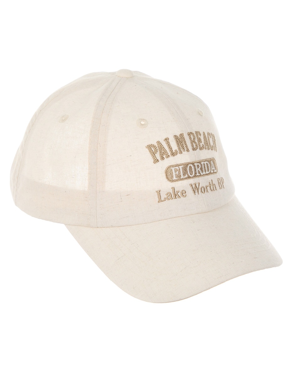 Gorra visera curva hebilla casual para mujer