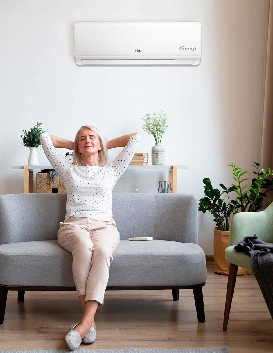 Aire acondicionado Tcl frío y calor 12000 BTU S12P-EHV23 220 V
