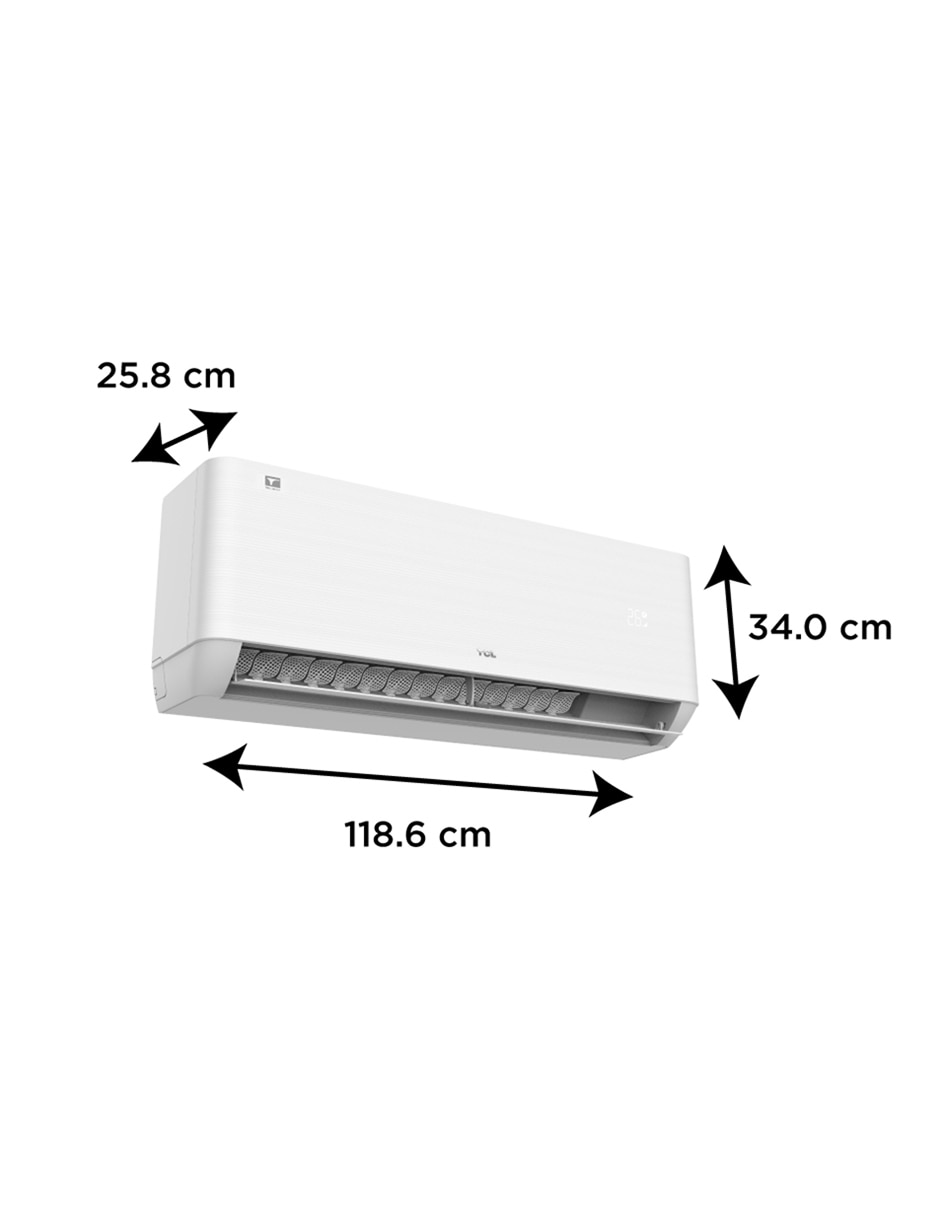 Aire acondicionado Tcl frío 36000 BTU S36P-ECV23 220 V